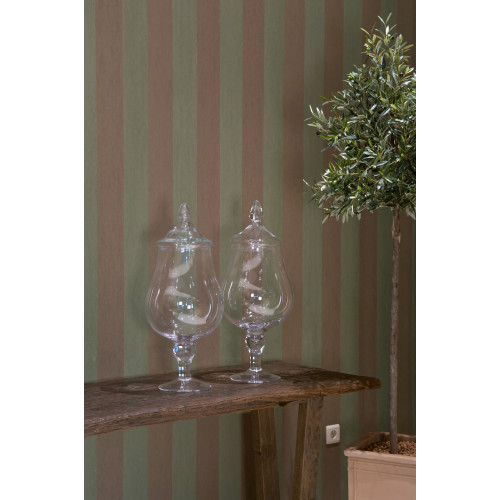 Flamant Suite II Les Rayures Stripe 30019 Green Baltic Sea