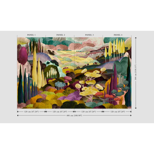 Arte Décors & Panoramiques Les Songes Toscans 97520 Tuscany