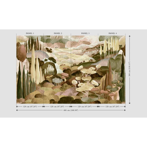 Arte Décors & Panoramiques Les Songes Toscans 97521 Moorland