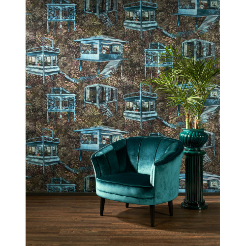 Arte Décors & Panoramiques  Palafitas Amazonia 97582 Azure