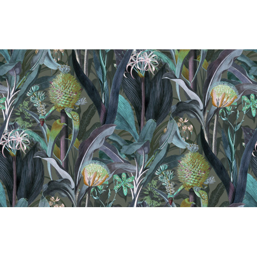 Arte Décors & Panoramiques  Blooming Pineapple 97600 Peacock