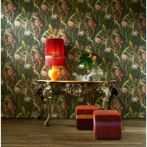 Arte Décors & Panoramiques  Blooming Pineapple 97601 Cardinal