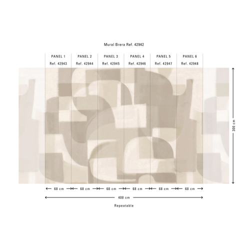 Milano Brera Panels 42944