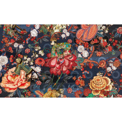 Moooi Wallcovering Tokyo Blue - Rendezvous Tokyo Blue MO3010 Indigo