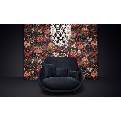 Moooi Wallcovering Tokyo Blue - Rendezvous Tokyo Blue MO3010 Indigo