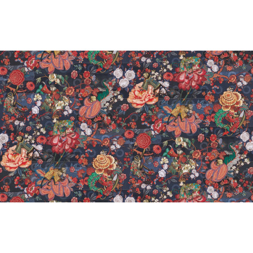 Moooi Wallcovering Tokyo Blue - Rendezvous Tokyo Blue MO3010 Indigo