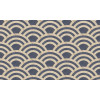Moooi Wallcovering Tokyo Blue - Lucky O's MO3043 Birch & Blue