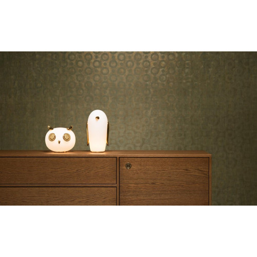 Moooi Wallcoverings Extinct Animals Umbrella Squid MO2062 Gold