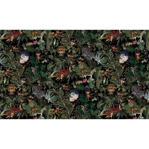 Moooi Wallcoverings Extinct Animals Menagerie of Extinct Animals MO2071 Raven