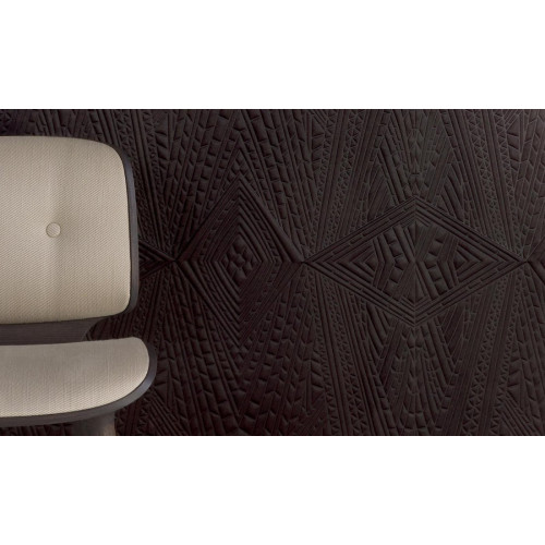 Moooi Wallcoverings Extinct Animals Dwarf Rhino MO2085 Charcoal