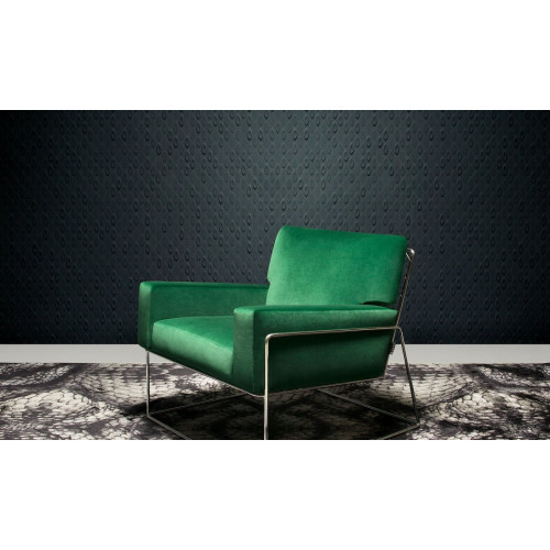 Moooi Wallcoverings Extinct Animals Flying Coral Fish MO2103 Pacific Blue