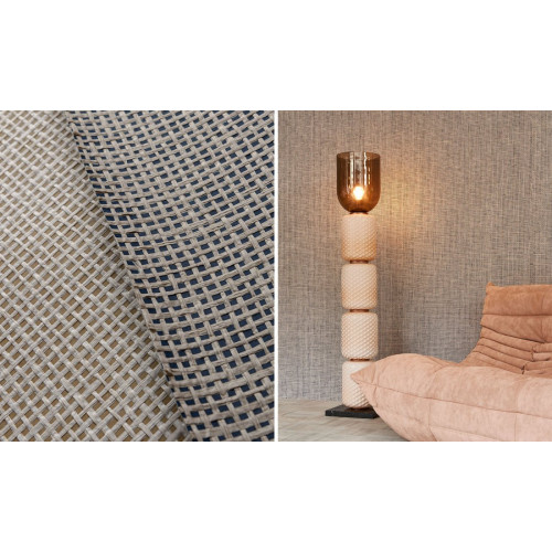 Icons Waffle Weave 85532 Navy Beige