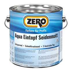 Zero Aqua Eintopf Seidenmatt 2,5L Aangekleurd