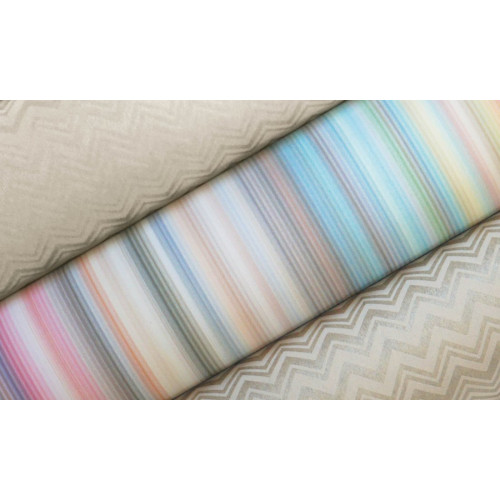 Missoni Home Wallcoverings 02 Riga Multicolor Vertical 10181